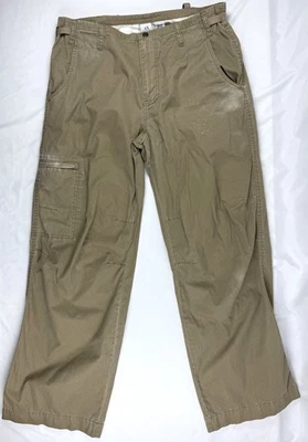 Vintage AX Armani Exchange Wide Leg Pants Men 33 Utility Cargo Y2K - Image 1 of 4