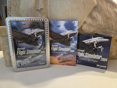 Microsoft Flight Simulator - A Century of Flight (PC CD-ROM) 4-Disc Set CIB - Image 1 of 4
