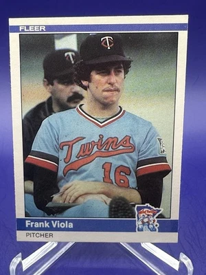 FRANK VIOLA 1984 Fleer #575 - NM/MT - Twins - Image 1 of 2