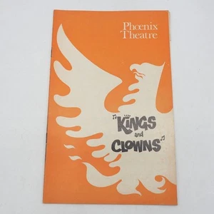 Theater Program Kings and Clowns Phoenix Theatre April 1978 - Picture 1 of 3