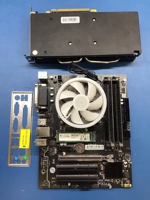 i7 3770, STGAUBRON MOBO, STG RX 580, 1TB Kingfast SSD, 16 GB DDR3, Win 7 Genuine - Image 1 of 4