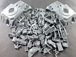 Imperial Guard Leman Russ Panzer: verschiedene Teile x150 - Warhammer 40K Modellteile - Bild 1 von 7