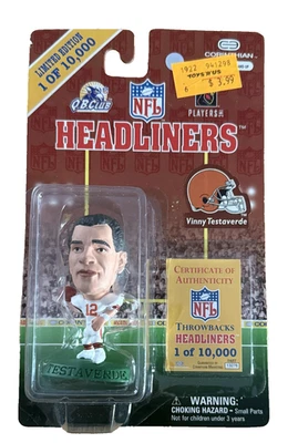Фигурка Vinny Testaverde Cleveland Browns NFL Throwbacks Headliners! - Изображение 1 из 2