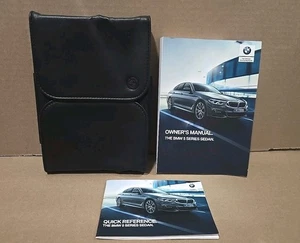  MANUAL DEL OPERADOR GUÍA DEL USUARIO LIBRO Y ESTUCHE OEM BMW SERIE 5 SEDAN - Imagen 1 de 4