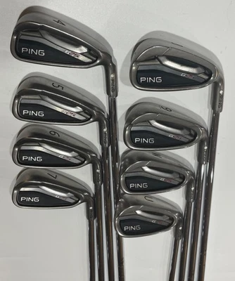 Ping G25 White Dot Iron Set 4-PW+UW PING AWT Regular Flex Steel Shafts RH +.75" - Image 1 of 4