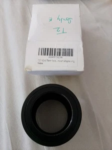 T2 T-Mount Lens Adapter ring for all Sony E Lens Mount cameras a9 a7 a6400 FX30 - Picture 1 of 2