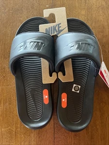 Sandalias Nike Victori One Slide negras para hombre talla 12 nuevas con etiquetas - Imagen 1 de 5
