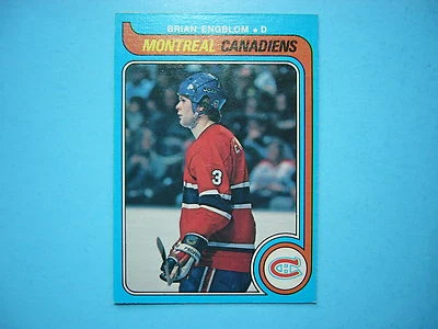 1979/80 O-PEE-CHEE NHL HOCKEY CARD #361 BRIAN ENGBLOM ROOKIE EXNM NM SHARP!! OPC - Image 1 of 2