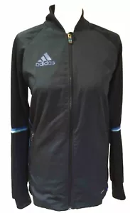 Herren ADIDAS Climacoll marineblau Track Top durchgehender Reißverschluss, Reißverschlusstaschen UK klein belüftet - Bild 1 von 8