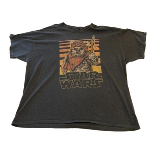 Camiseta Star Wars Wicket Ewok ROTJ Para Hombre Talla 3XL Gris Gráfico - Ver Medidas - Imagen 1 de 7