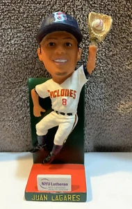 BROOKLYN CYCLONES NY METS JUAN LAGARES BOBBLEHEAD ARM SGA GOLD GLOVE STUB - Picture 1 of 6