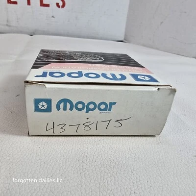 Dodge Chrysler Plymouth Ignition Lock Cylinder NOS New Old Stock 4378175 - Image 1 of 4