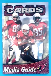 ARIZONA CARDINALS NFL FOOTBALL MEDIA GUIDE - 2000 - NEAR MINT - Picture 1 of 2