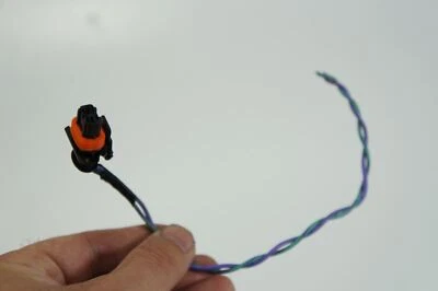 2010-2015 Jaguar XF XJ XK 5.0L MOTOR V8 CONECTOR INJETOR DE COMBUSTÍVEL PLUGUE CAUDA DE PORCO - Imagem 1 de 4