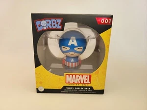 Funko Dorbz Captain America Vinyl Figur #001 Marvel Comics NEU IN BOX - Bild 1 von 6