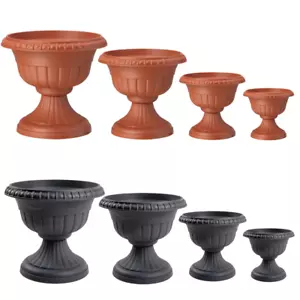 ∅ 25-46 cm maceta husillo de flores cuenco maceta Roma, terracota | antracita - Imagen 1 de 16