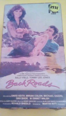 Back Roads 1981 VHS Sally Field Tommy Lee Jones David Keith The South Americana - Image 1 of 2