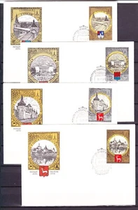 Russia, 1978, 4 FDC, Tourism, Olympics Moscow-80, Michel 4788-4791 - Picture 1 of 1