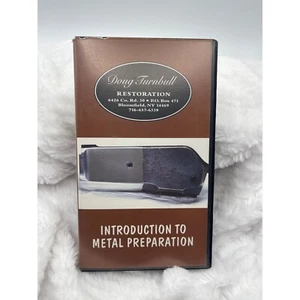 Doug Turnbull Restoration VHS Introduction to Metal Preparation VHS - Picture 1 of 6