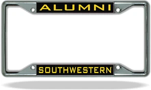 Southwestern ALUMNI License Plate Frame - Picture 1 of 1