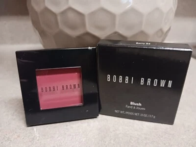 Bobbi Brown Blush BERRY 34 BNIB 0.13oz/3.7g Full Size AUTHENTIC - Image 1 of 4