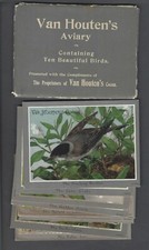 1880's H695 Van Houten's Aviary Complete Set of 10 in Envelope