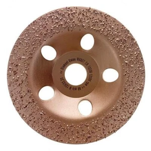 Schleiftopf Schleifscheibe Schleifteller Hartmetall 125 Topfscheibe Frässcheibe - Bild 1 von 3