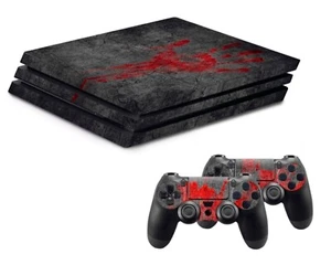 Design-Folie Skin 3d Shooter Gehäuse-Aufkleber für PS4 PRO Konsole Controller - Bild 1 von 5