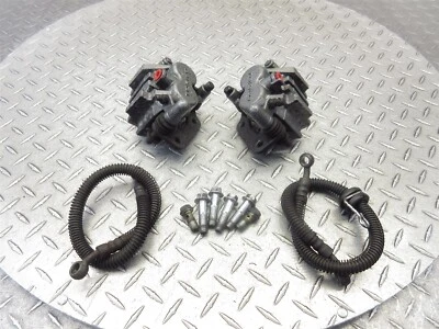 1995 95-97 Kawasaki GPZ1100 ZX1100 левый правый передний тормоз суппорт линия шланг подушечка - Изображение 1 из 4