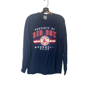 Y2K VF IMAGEWEAR GENUINE MERCHANDISE MEN'S LS BOSTON RED SOX TEE SHIRT NWOT SZ M - Picture 1 of 3
