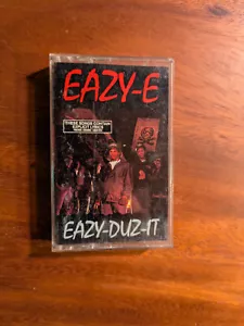 Eazy-E Eazy-Duz-It Cassette featuring We want Eazy Radio Boyz n the Hood - Picture 1 of 23