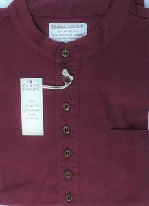 Camisas de abuelo diseños exclusivos de taladro de algodón 100 % suave Kaboo Trading   - Imagen 1 de 12