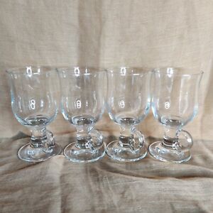Irish Coffee Glass Clear Classic Mugs Cups Set of 4