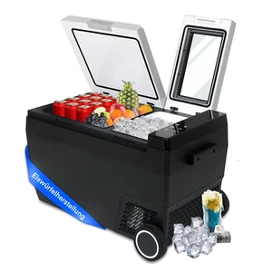 Refrigerador Compresor Portátil 42L con Máquina de Cubitos de Hielo Refrigerador Coche 12V/240V - Imagen 1 de 12