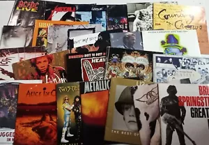 24 Front Cd Album Booklets Only Rock Nirvana Korn Beatles Jimi Hendrix J090 - Picture 1 of 3