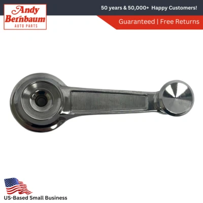 Dodge Plymouth Chrysler 1963-1967 manivela de ventana manivela cromada 2299927 nuevo de stock Foto 1 de 4