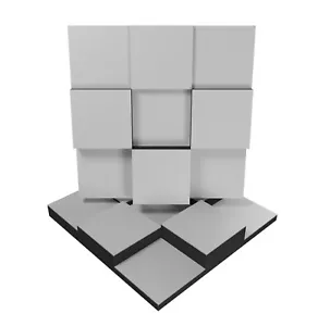 2 Pack Sound Absorption-Diffuse Acoustic Panel «Edison» - Picture 1 of 58