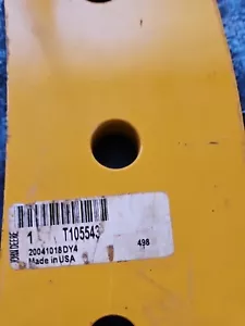 T105543 New Backhoe Slide Plate John Deere - Picture 1 of 2