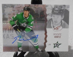 2023-24 Upper Deck Hockey ICE AUTO #2 Roope Hintz Dallas Stars - Picture 1 of 2