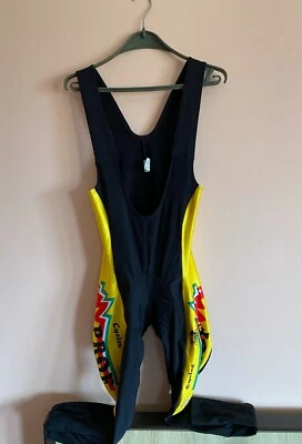 Nalini Prof Cycling Bib Shorts Long Size 3 Made in Italy - Image 1 of 4