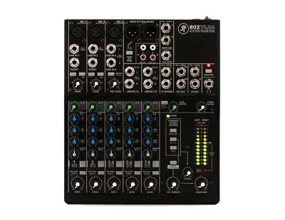 Mackie 802VLZ4, 8-channel Ultra Compact Mixer with High Quality Onyx Preamps - Image 1 of 3