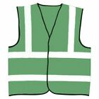 Hi Visibility Reflective Paramedic Green Safety Vest Hi Viz Waistcoat