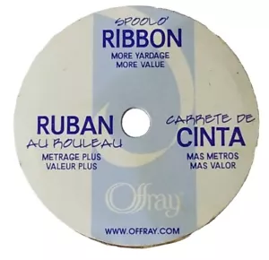 Offray Spoolo Ribbon 1/4 in X 10 Yd (6 mm X 9.1 m) Purple - Picture 1 of 9