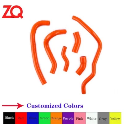 For 1985-07 YAMAHA Vmax 1200 VMX1200 Silicone Radiator Hose Coolant Pipe Orange - Изображение 1 из 4