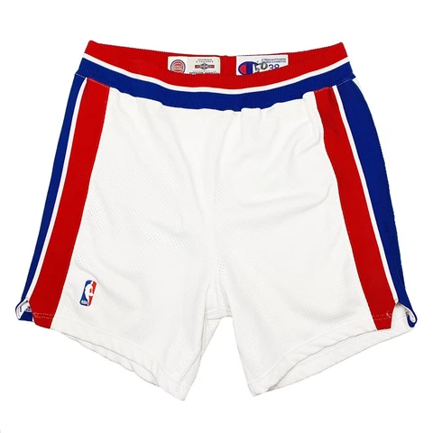 Vtg 1994-95 NBA Detroit Pistons Champion Game Worn Shorts. Size 38 Cover