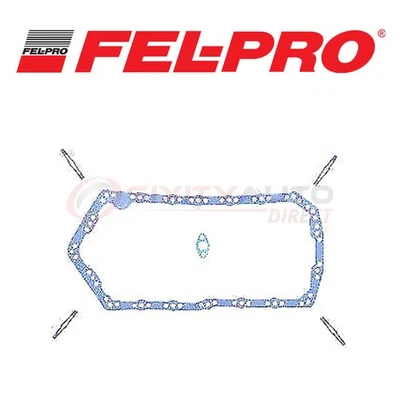 Fel Pro Oil Pan Gasket Set for 1984-1987 Oldsmobile Cutlass Supreme 3.8L V6 ii Foto 1 de 4