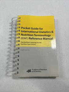 International Dietetics and Nutritional Terminology Pocket Guide 4th Ed ~ Good - Imagen 1 de 5