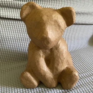 Papierbär 9 Zoll braune Figur - Bild 1 von 6