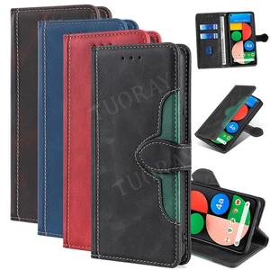 Case For Google Pixel 9 Pro 8 8A 7 Pro 7A 6 6A Magnetic Flip Leather Stand Cover - Picture 1 of 64