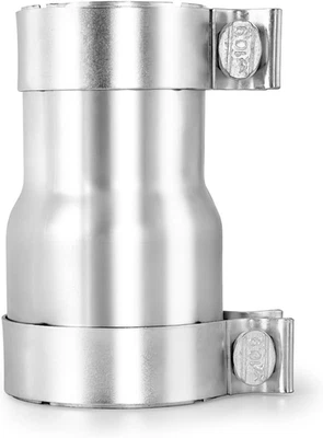 2.5 to 3 Inch Exhaust Adapter Reducer Connector Pipe with Clamp Stainless Steel - Image 1 of 4